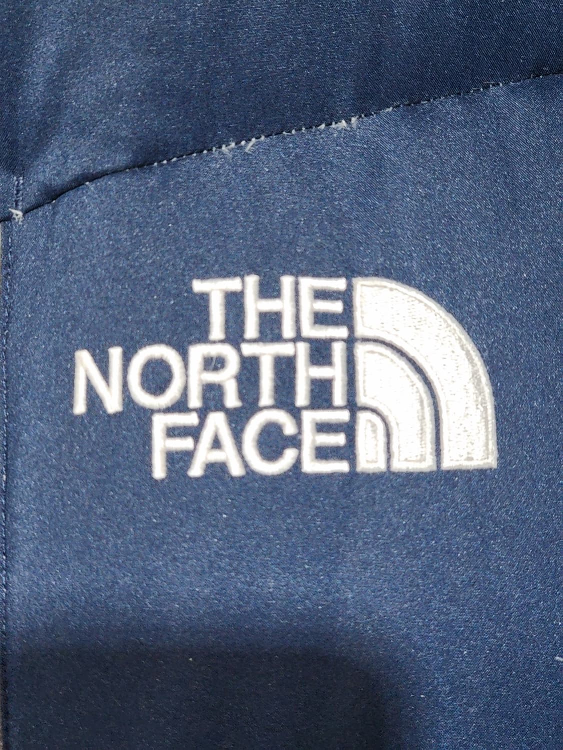 (XL) 노스페이스 오리털 롱패딩 점퍼 네이비 후드 다운코트  상품이미지4