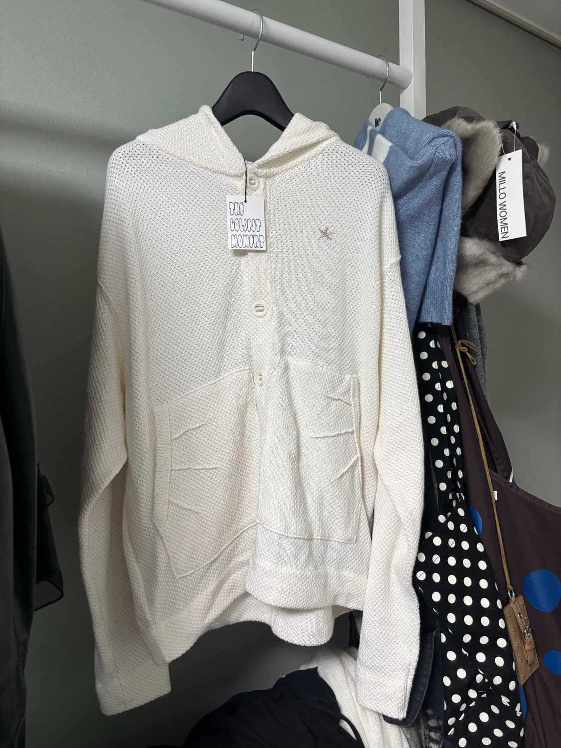 *새상품* 더콜디스트모먼트 TCM 후디드 크롭 자켓 / 구매가 10만원대 상품이미지2