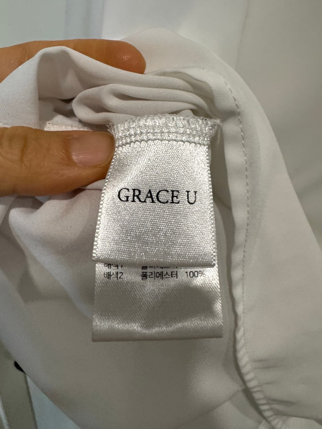 Grace U 그레이스유 이브 블라우스 상품이미지7