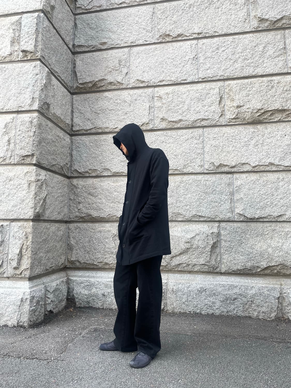 Yohji yamamoto regulation hooded coat 상품이미지1