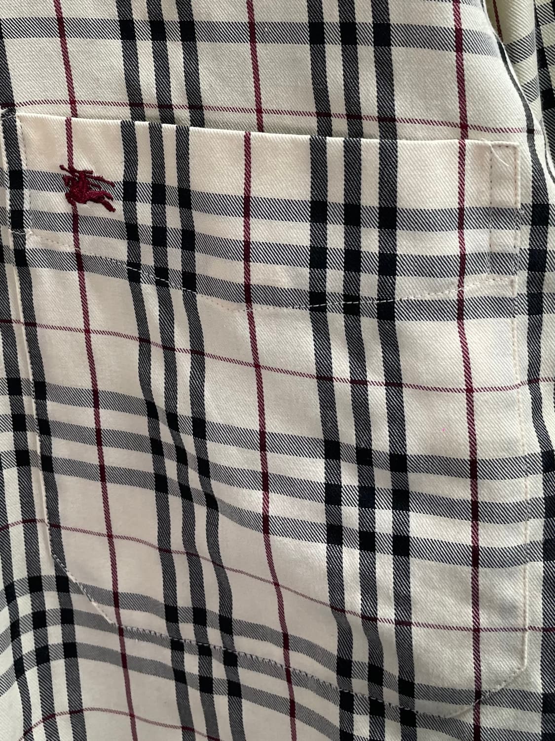 버버리 노바체크 긴팔 셔츠 (on.556)   상품이미지4