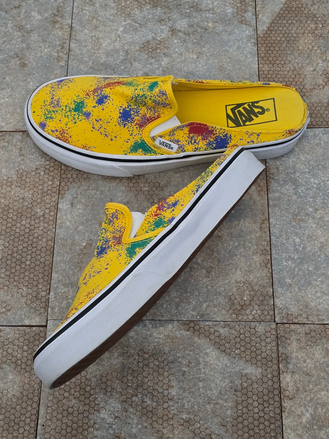 (255)반스 클래식 슬립온 뮬 오버 스프레이 상품이미지5