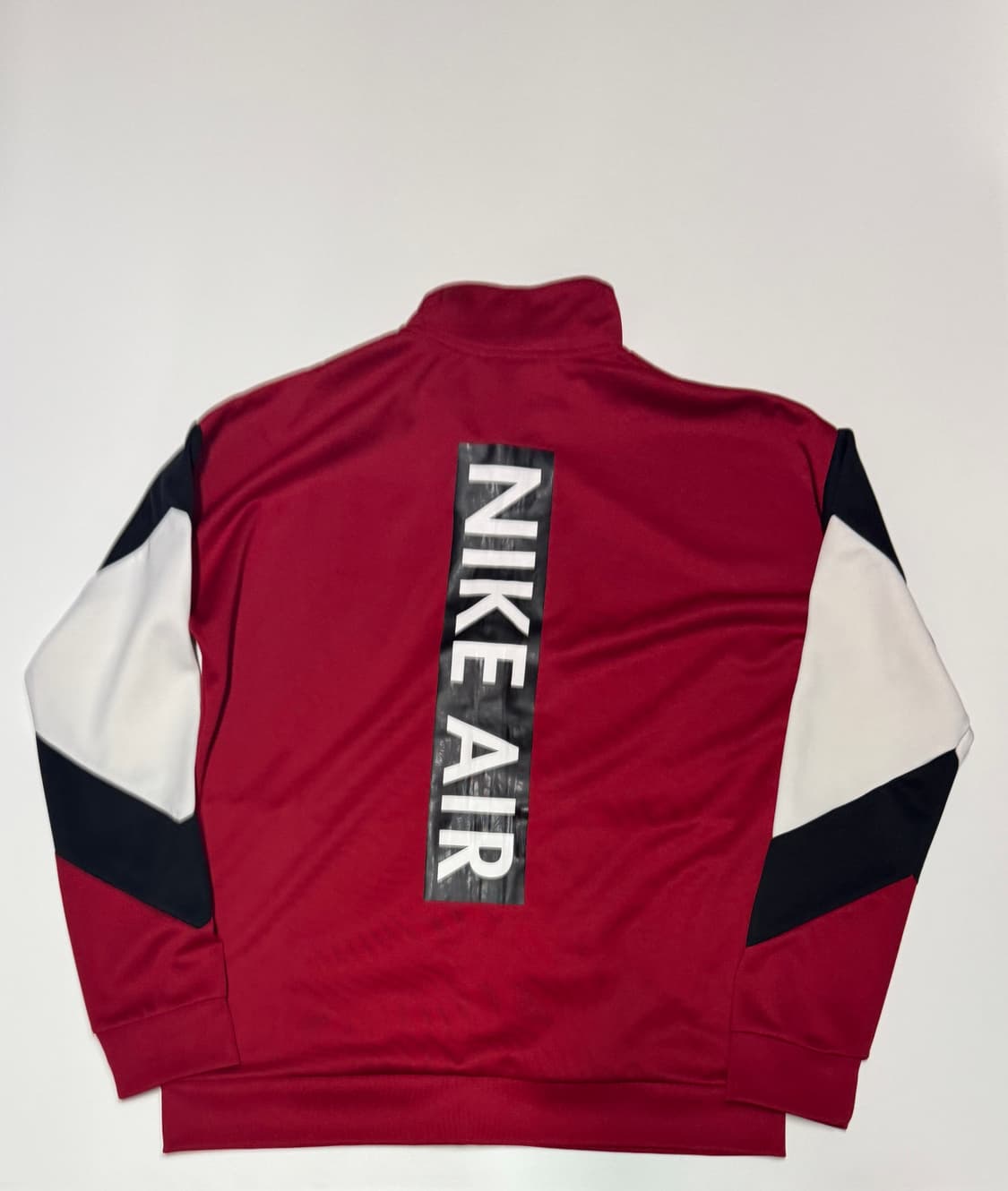 나이키 에어 컬러블록 집업 져지 레드 상품이미지2