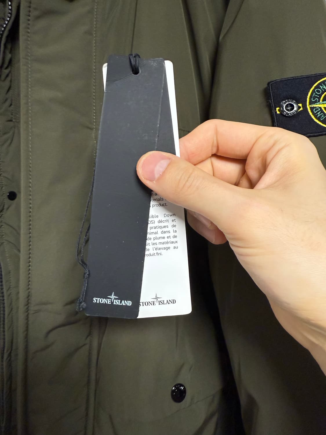 스톤아일랜드 마이크로트윌다운 패딩 올리브 색상 팝니다  (M사이즈) 상품이미지8
