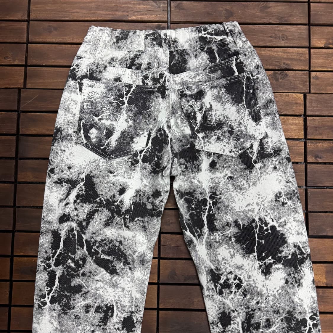 빈티지 스톰 그래픽 워싱 데님 (28)  상품이미지4