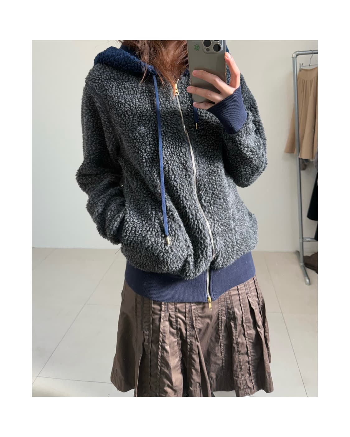 Vivienne westwood man 쉐르파 집업 상품이미지2