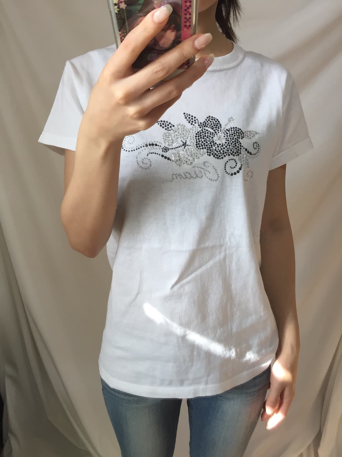 꽃 큐빅 탑 상품이미지7