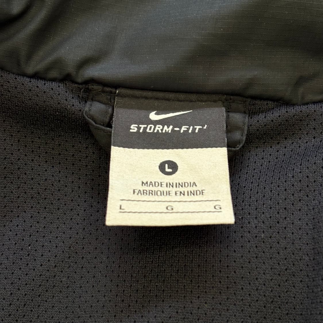 L 나이키 맨체스터 유나이티드 블랙 후드 바람막이  상품이미지4