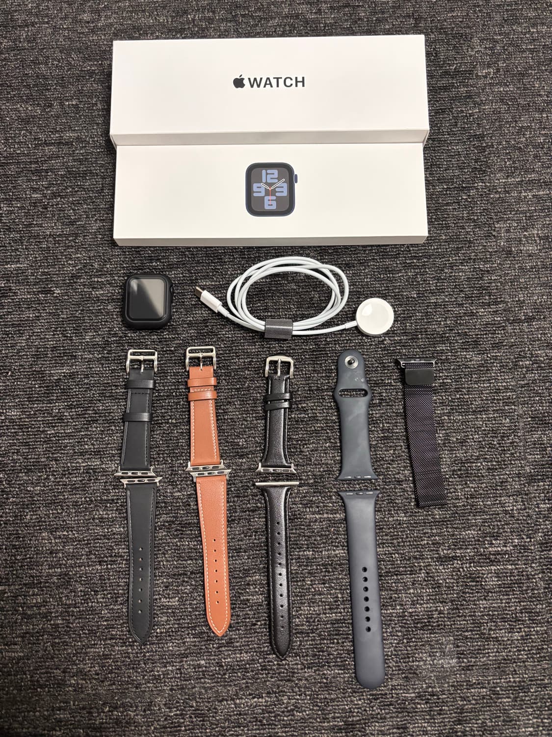 애플워치 SE2 40mm 미드 풀박 새상품급(보증 남음) 상품이미지1