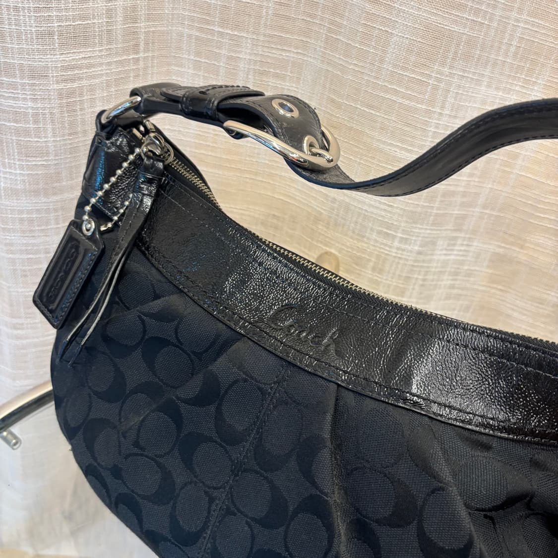 코치 패브릭 숄더백     상품이미지4