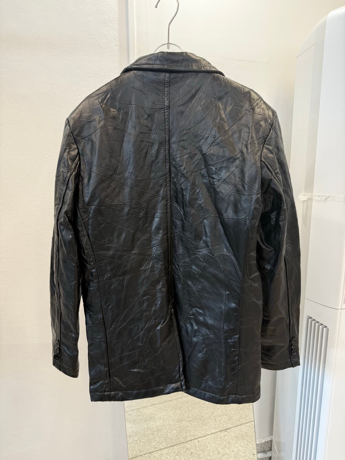 Pattern Leather Jacket   상품이미지2