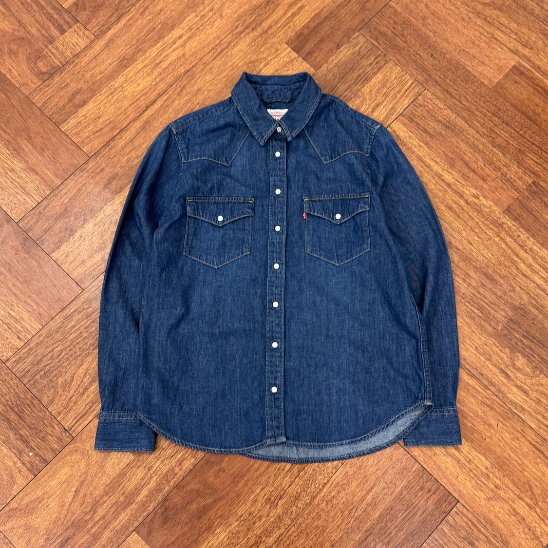 여성용 M(105) 리바이스 웨스턴 데님 남방 셔츠  상품이미지1