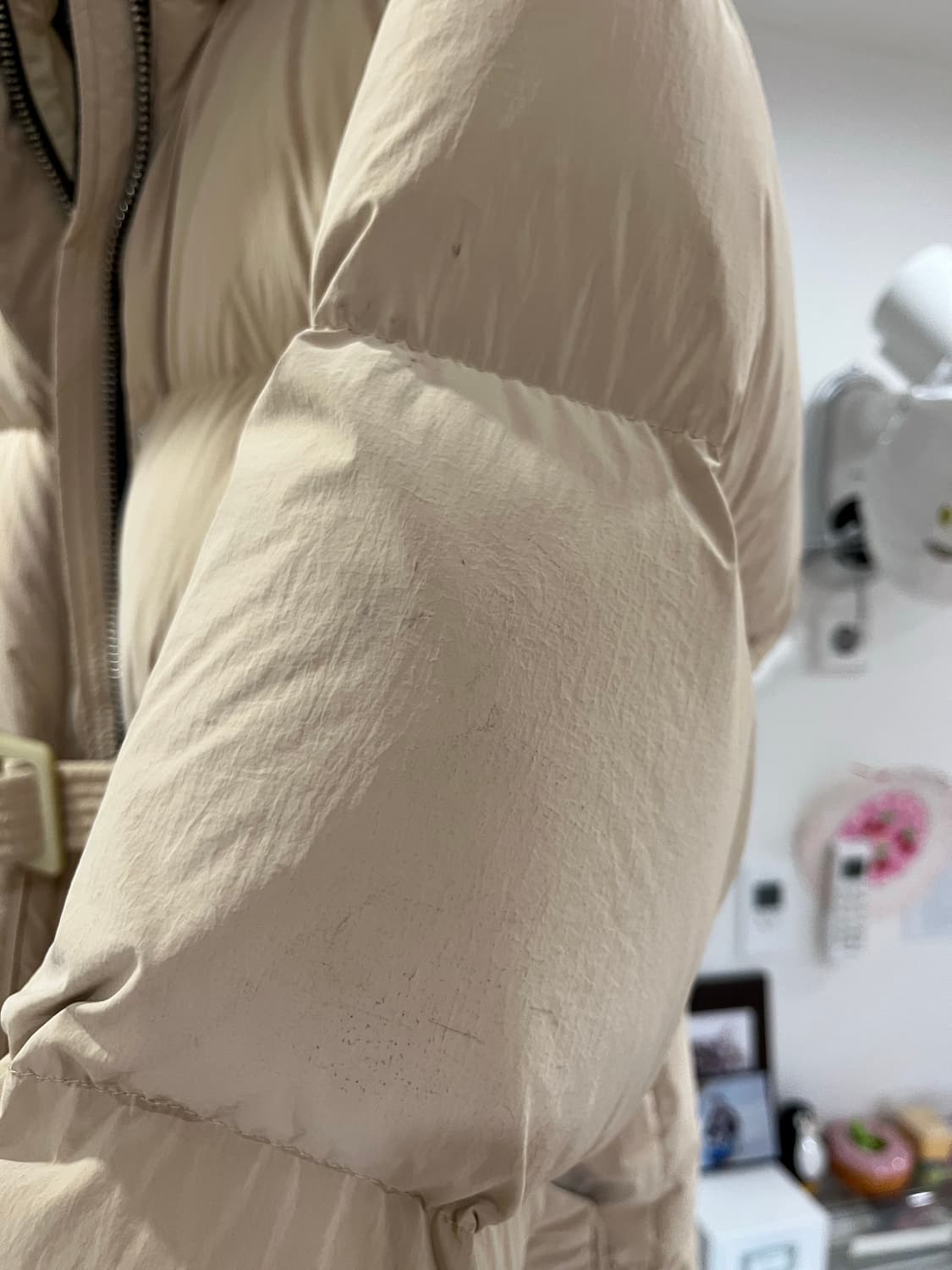 옌키옌키 미쉐린 패딩 샌드베이지 상품이미지10