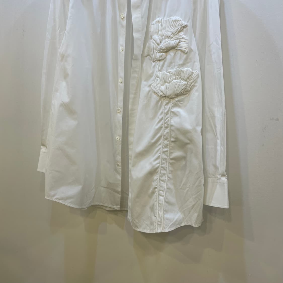 발렌티노 플로랄 엠브이더리 셔츠   상품이미지4