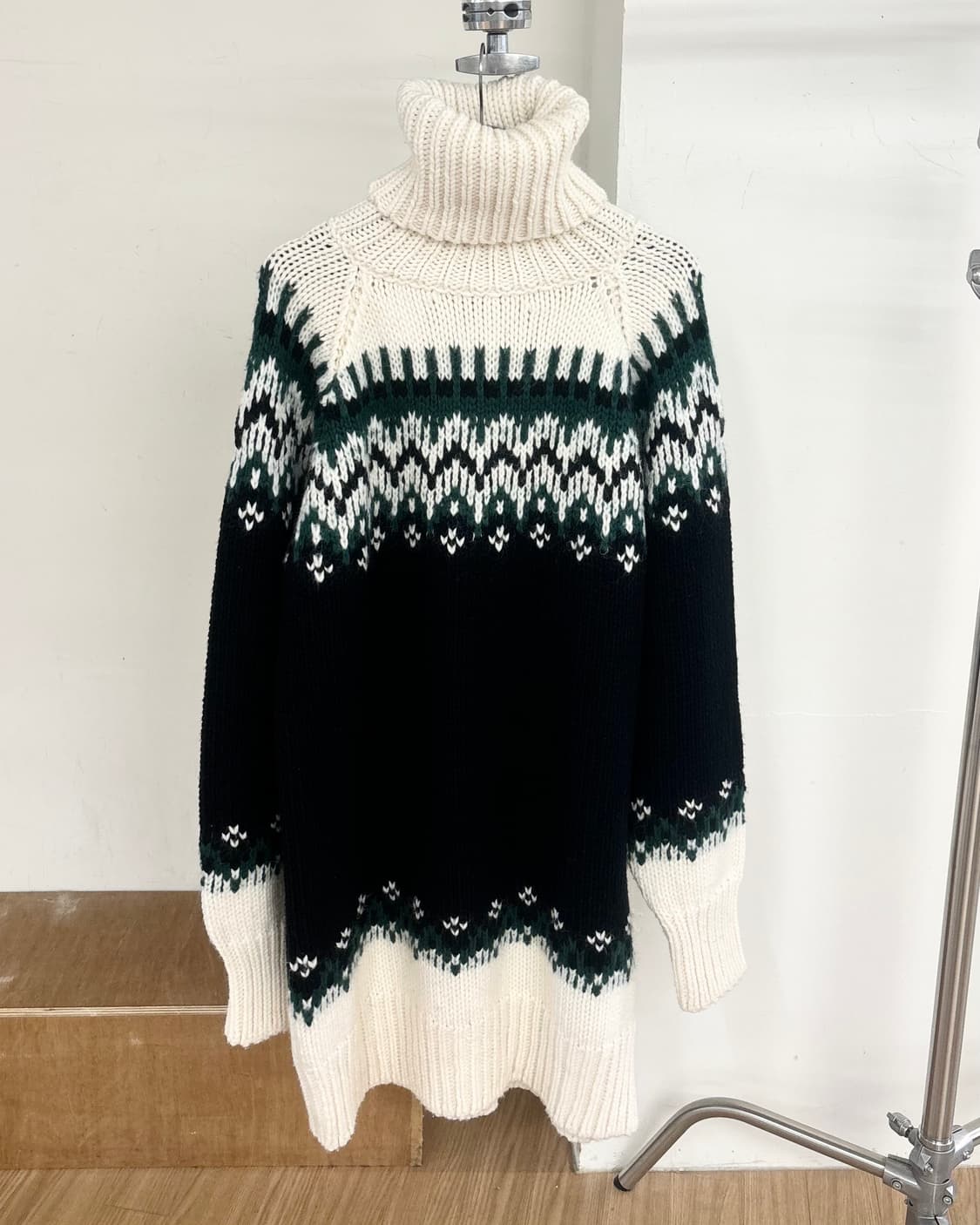 엠엠식스 17FW 터틀넥 노르딕 스웨터 상품이미지1