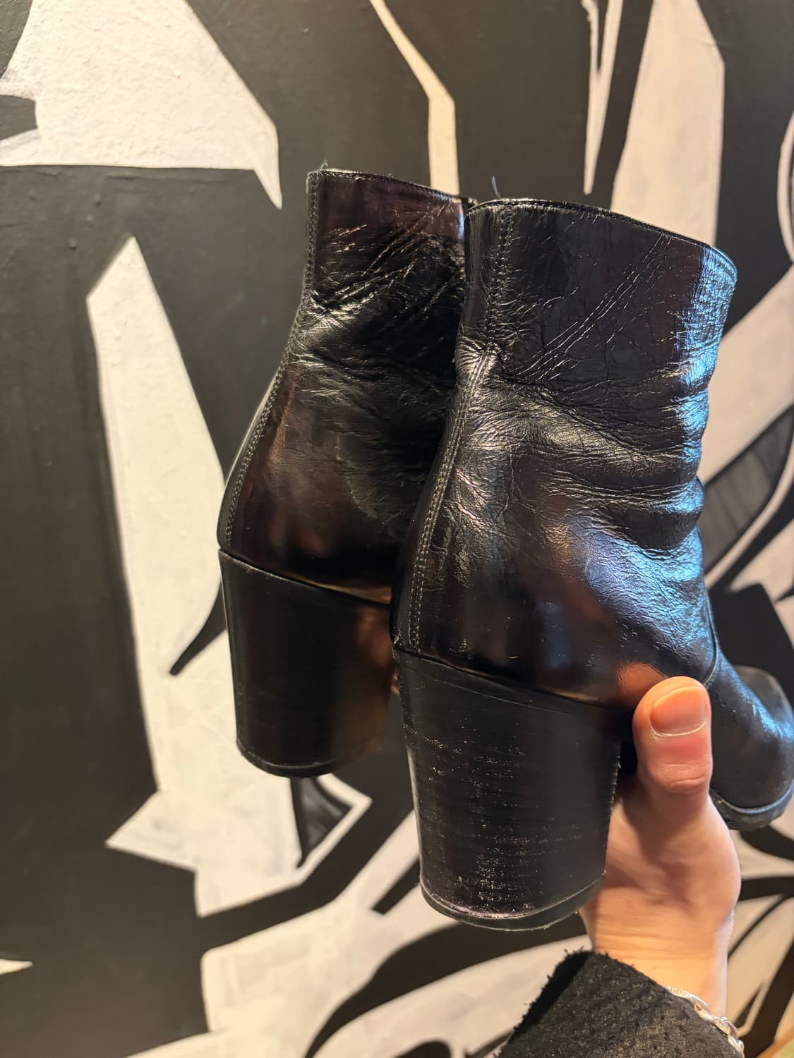 생로랑 15fw 프렌치 힐 부츠 상품이미지5