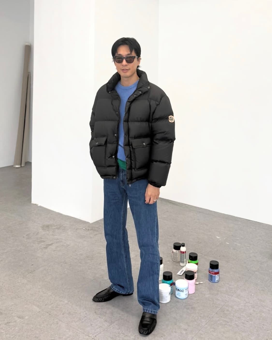 [40]더로우 26ss 소프트레더 로퍼/다크 브라운 상품이미지5