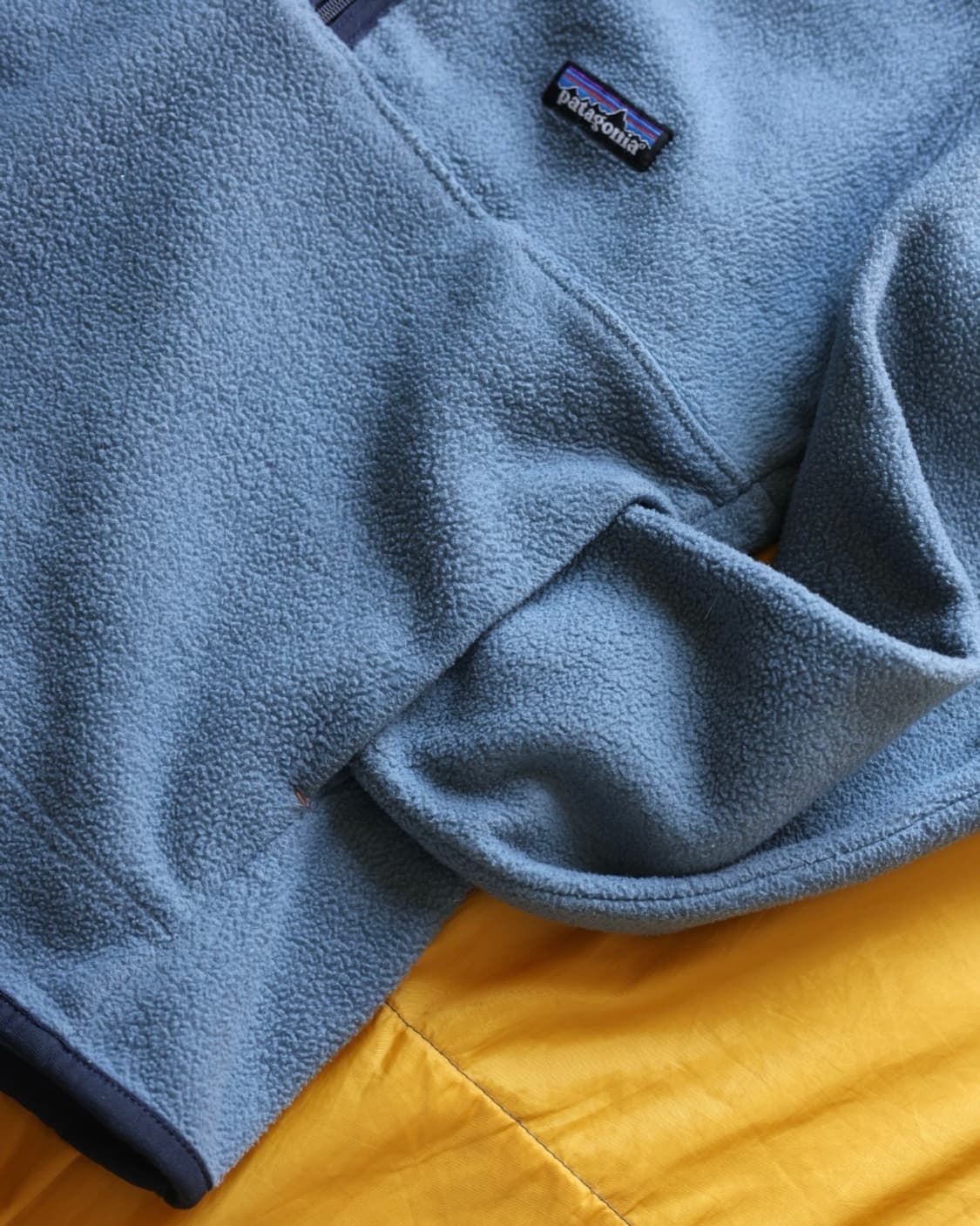 파타고니아 빈티지 00s 마수피얼 신칠라 하프집업 플리스 에메랄드 xs 상품이미지8