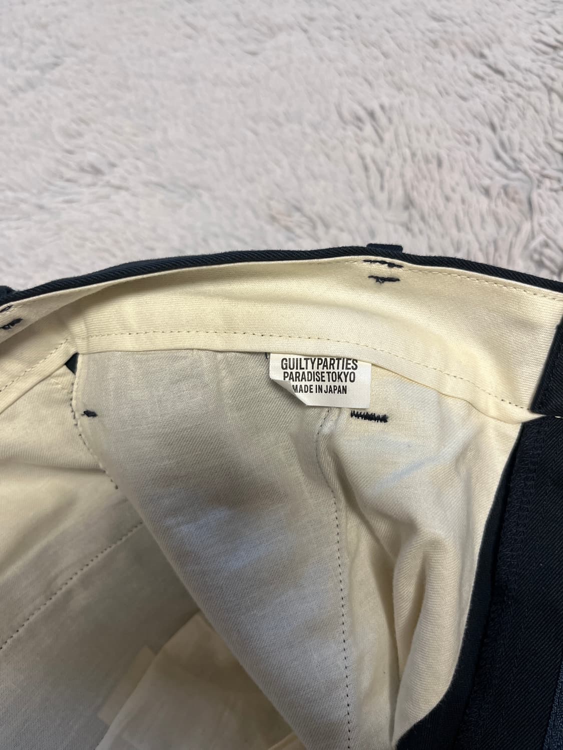 와코마리아 플리츠 팬츠 [S] 상품이미지3