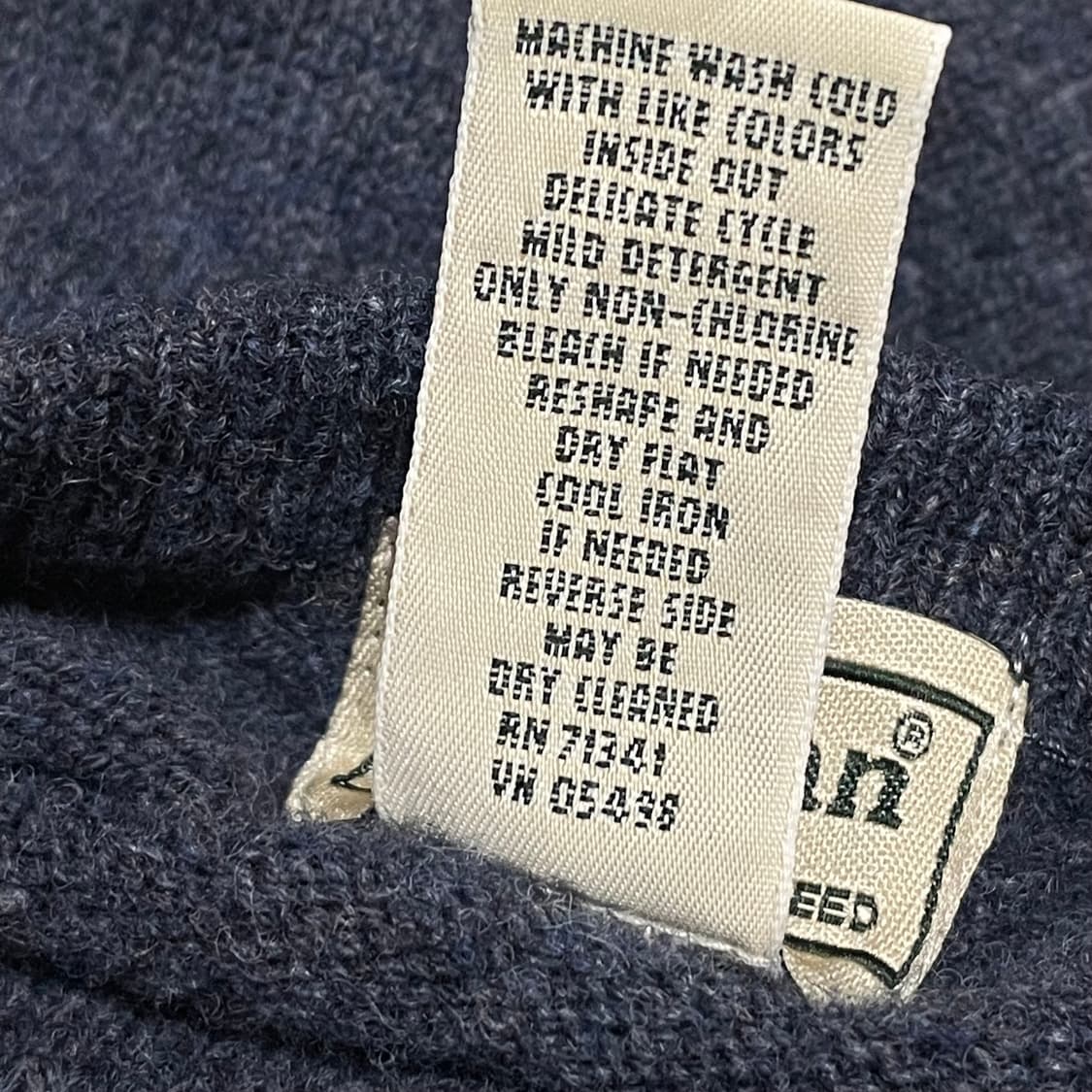 [2XL] LLBean 빈티지  브이넥 니트 상품이미지3