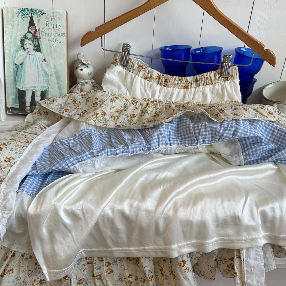 패치워크 롱 스커트 상품이미지6