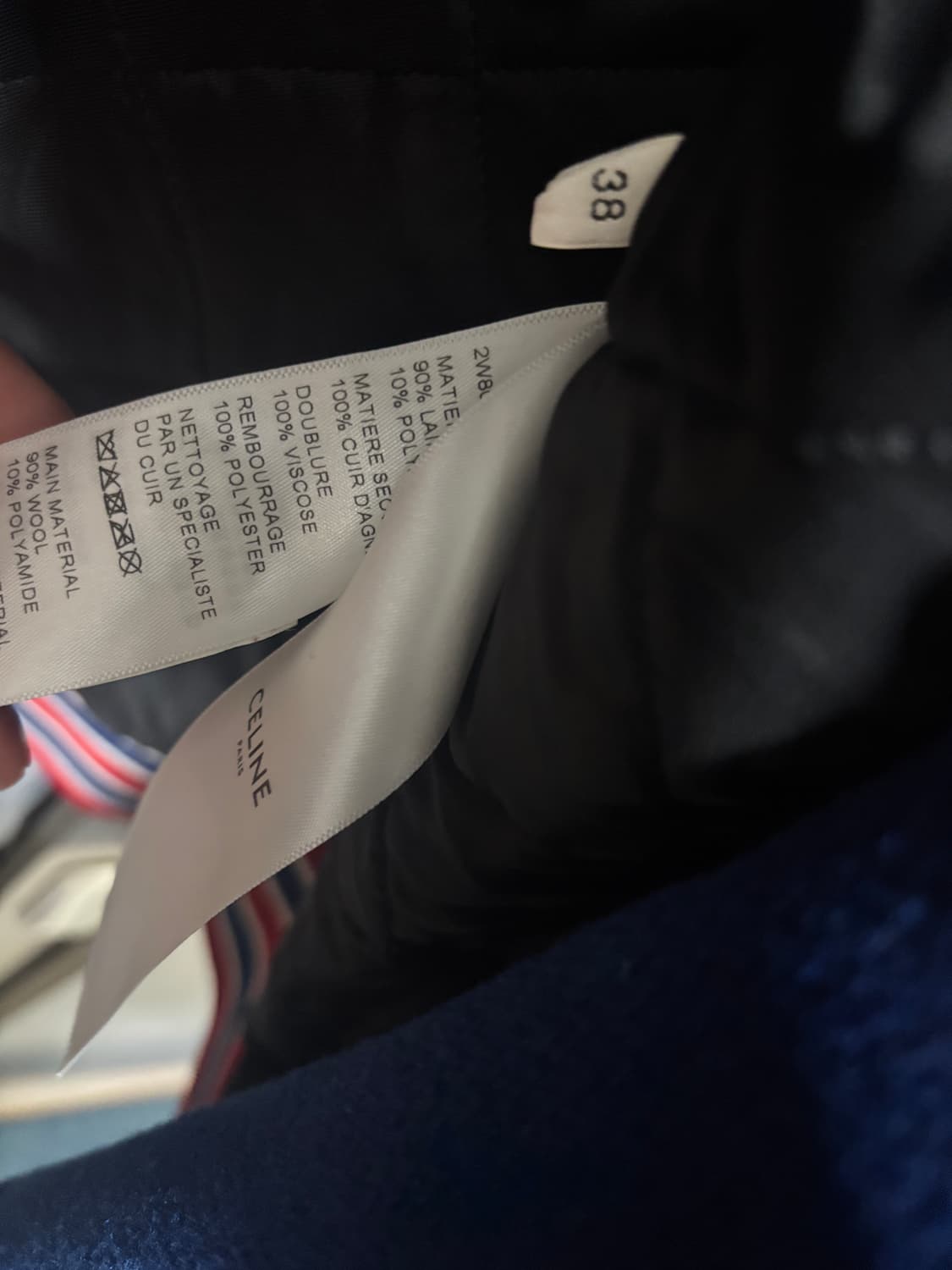 셀린느 celine c로고 바시티 자켓 38size 상품이미지3