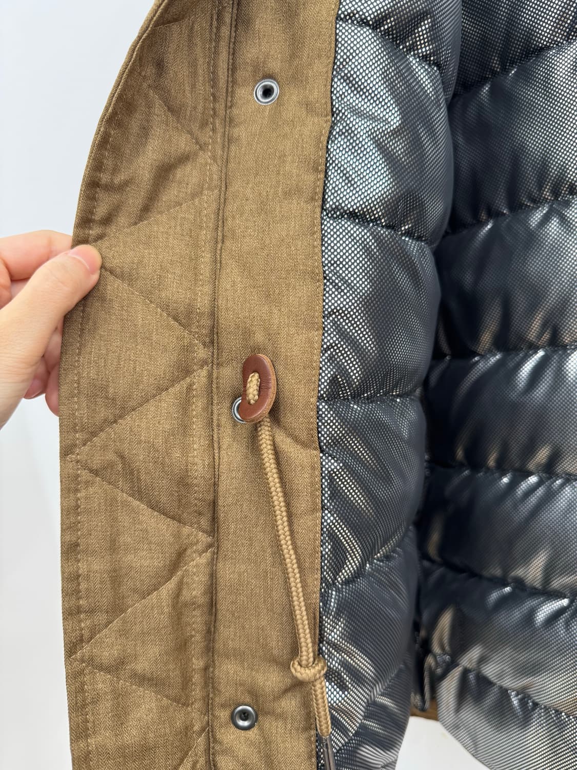 컬럼비아 덕다운 후드 야상 패딩 점퍼(네고 가능) 상품이미지3