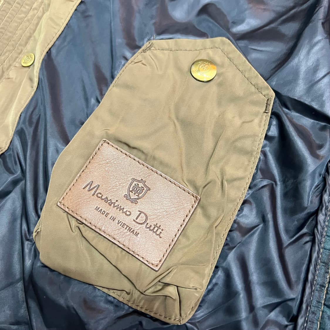 S) 마시모두띠 누빔자켓 블루종 상품이미지5