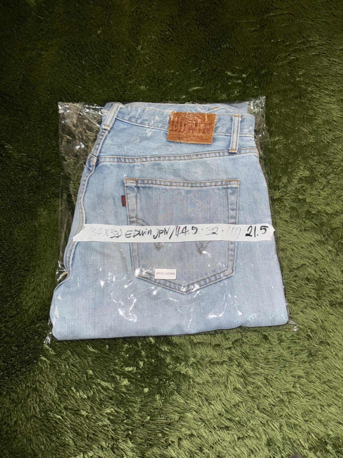 [W34/L33] EDWIN 에드윈 503 MADE IN JAPAN 데님 상품이미지10