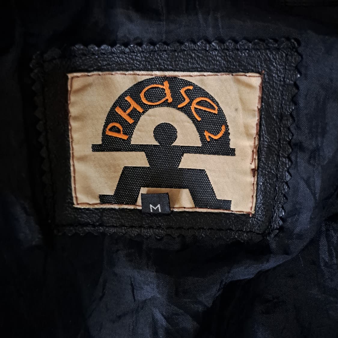 (택포) 빈티지 성조기 소가죽 자켓 L B506 상품이미지6