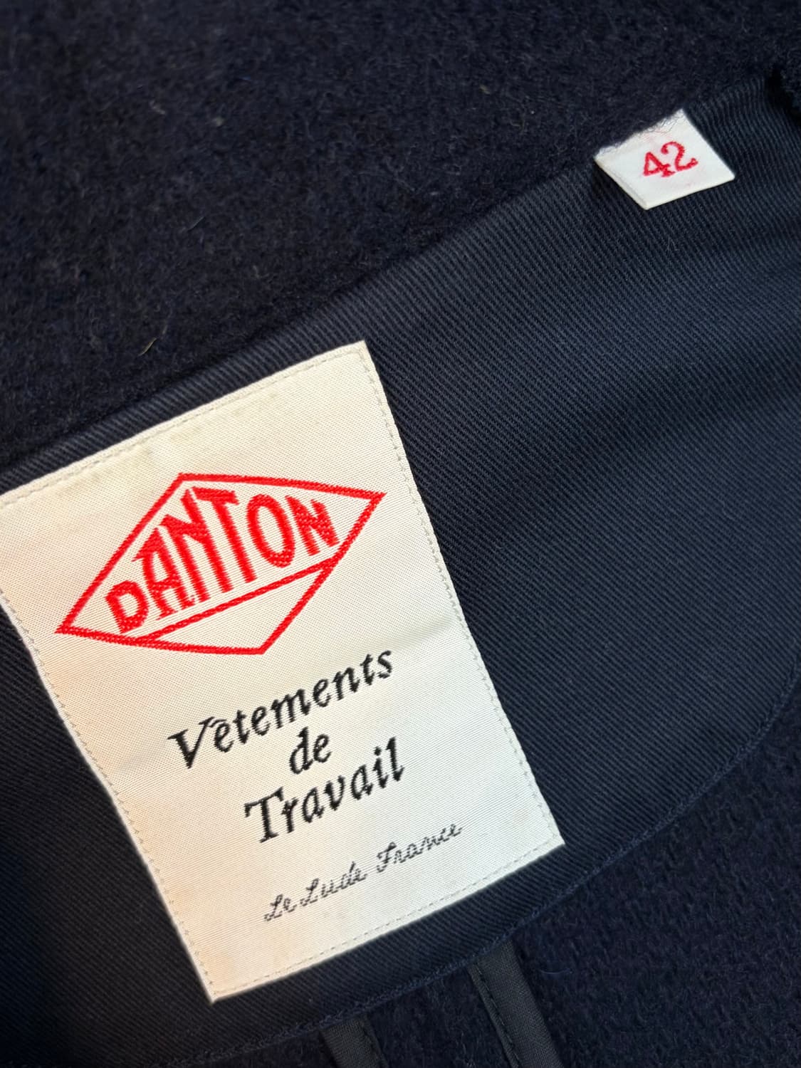 (컨디션,사이즈 좋음) 단톤 울 자켓 42 상품이미지6