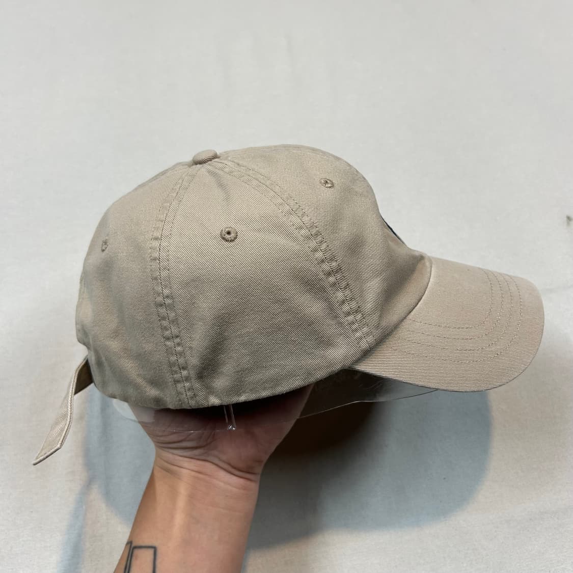 폴로 랄프로렌 탄 카키 볼캡 모자 신형 큐알탭 상품이미지5