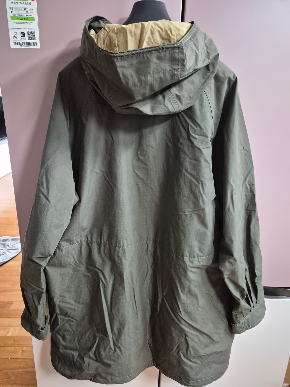 노스페이스 마운틴 자켓 XL 타우페색상 상품이미지3