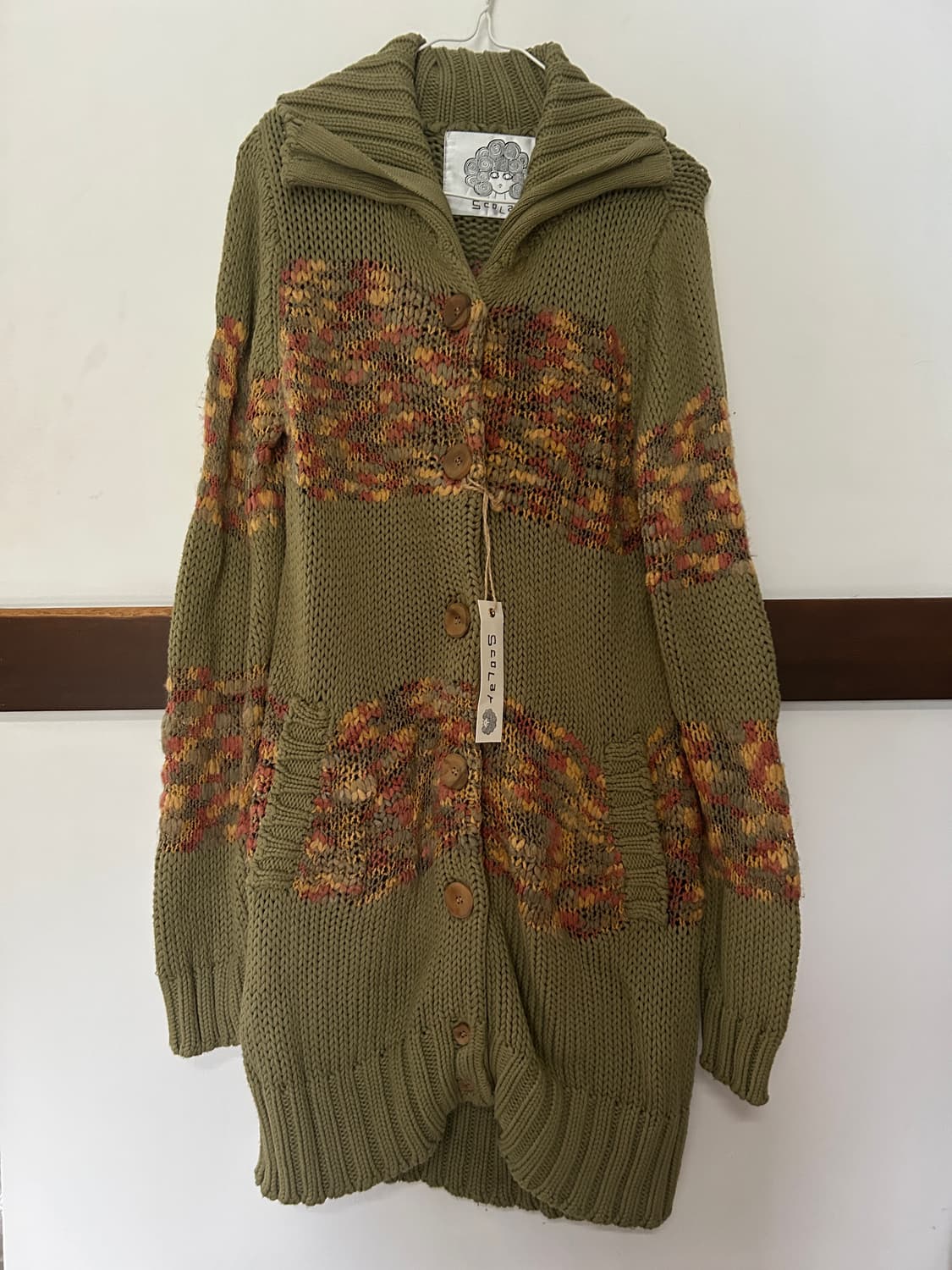 Scolar long cardigan 상품이미지1