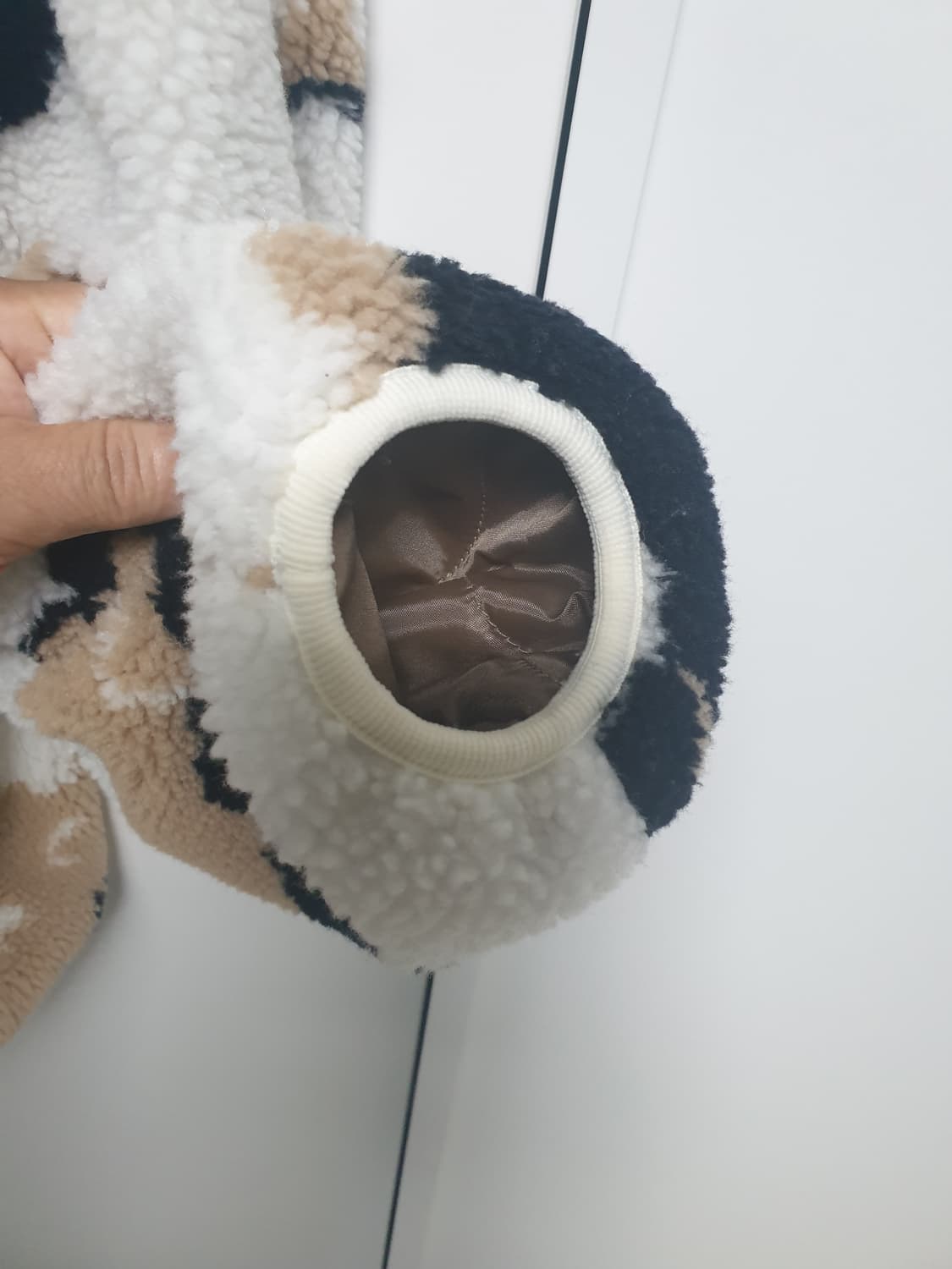 로맨틱크라운 클라우드 플리스 자켓_오트밀 상품이미지5