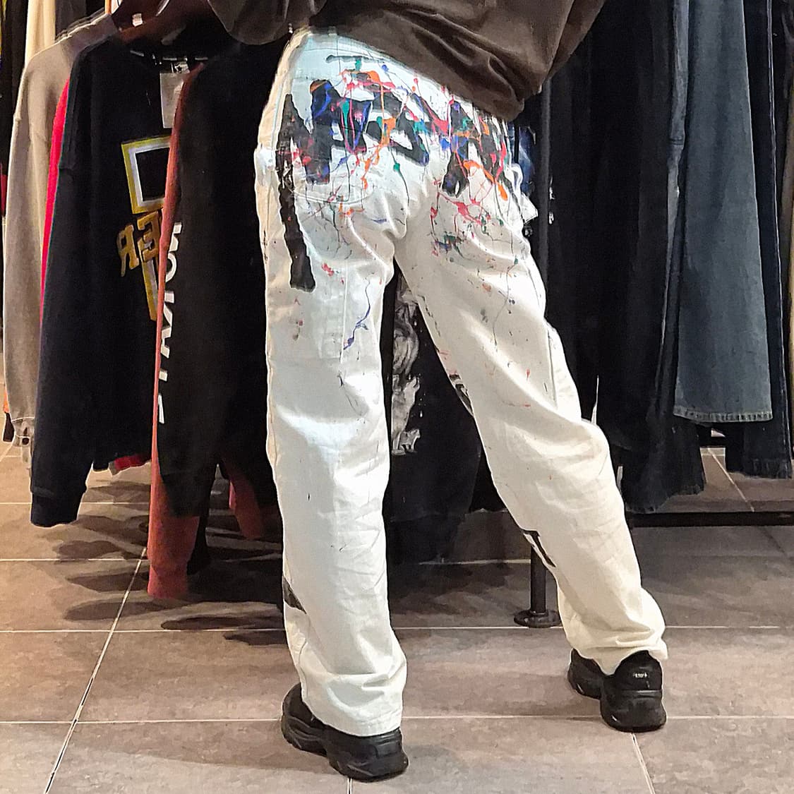 [NO.9] 디키즈 커스텀 화이트 팬츠 상품이미지5