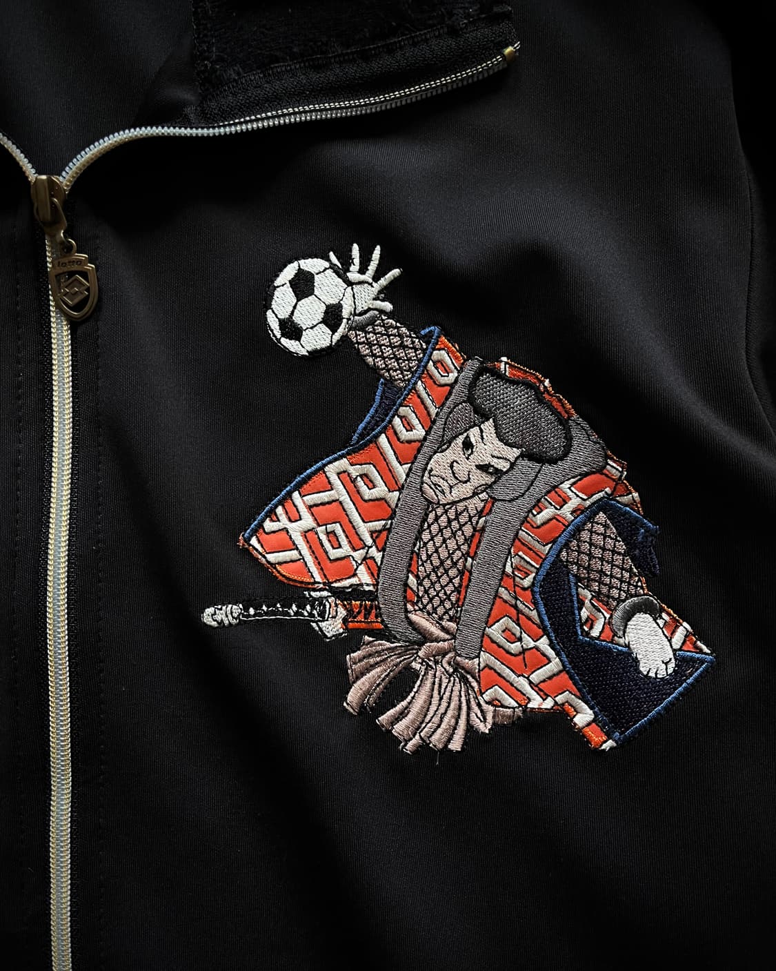 90-00s Lotto Japan Ukiyoe Emboridery JK 상품이미지7