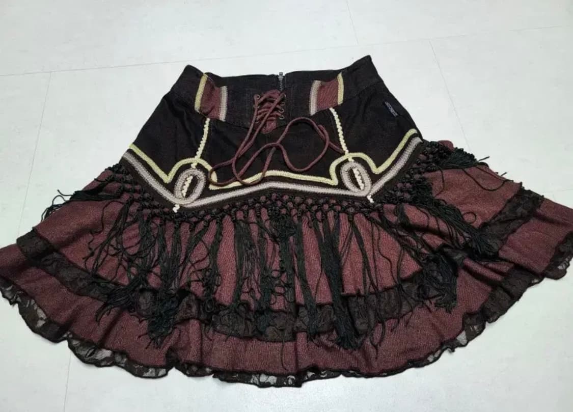 오즈온 ozz on 고딕 로맨틱 스커트 희귀템 레어템 상품이미지1