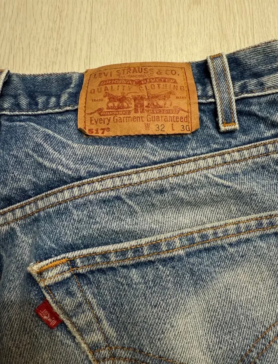 [32x30] 00s 리바이스 517 데님 부츠컷 상품이미지5