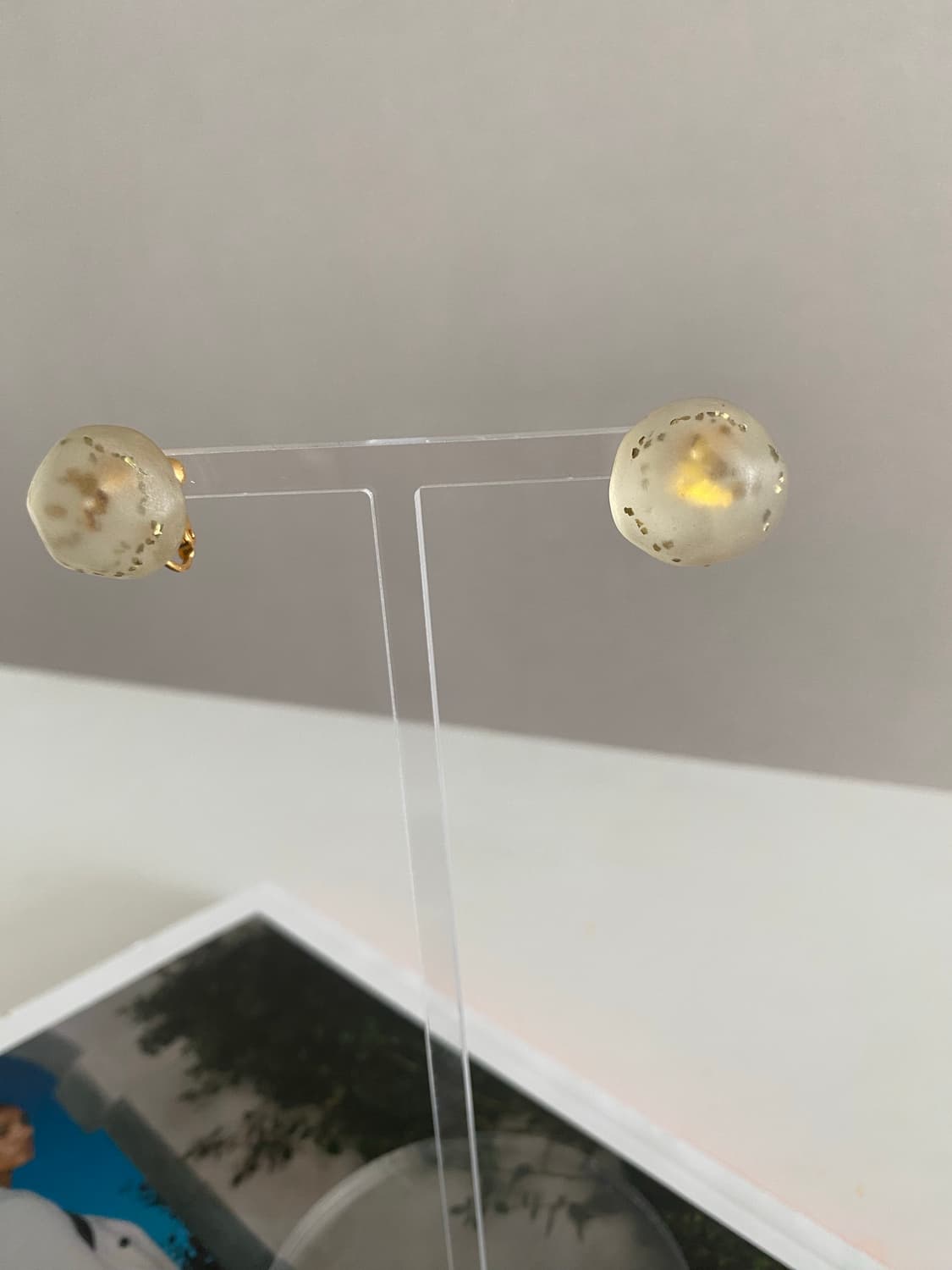 금박 포인트 빈티지 귀찌 귀걸이 상품이미지6