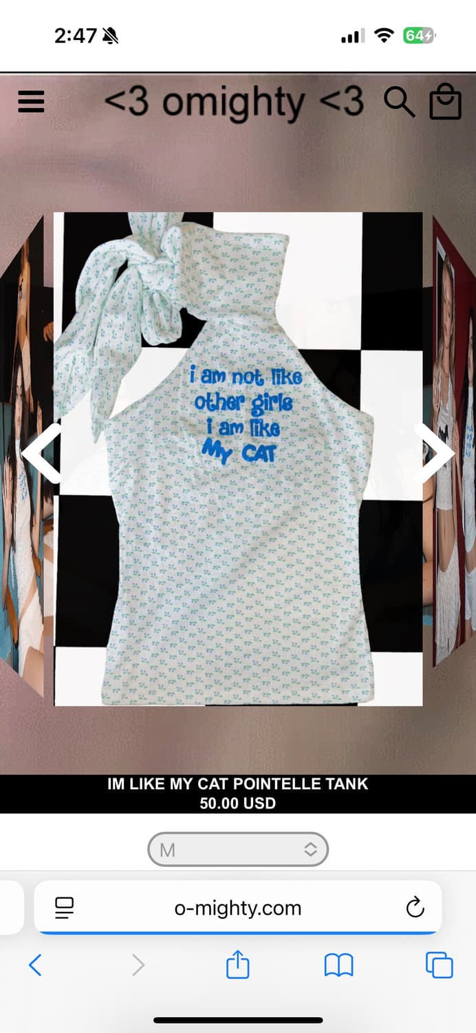 오마이티 탱크탑 상품이미지1