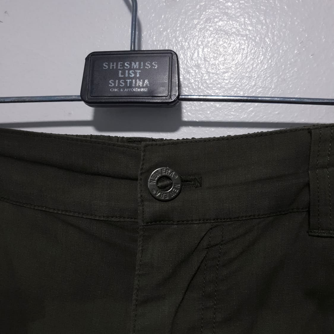 2XL 뉴에라 신형 오리지네이터스 립스탑 카고 팬츠 카모 카키 상품이미지5