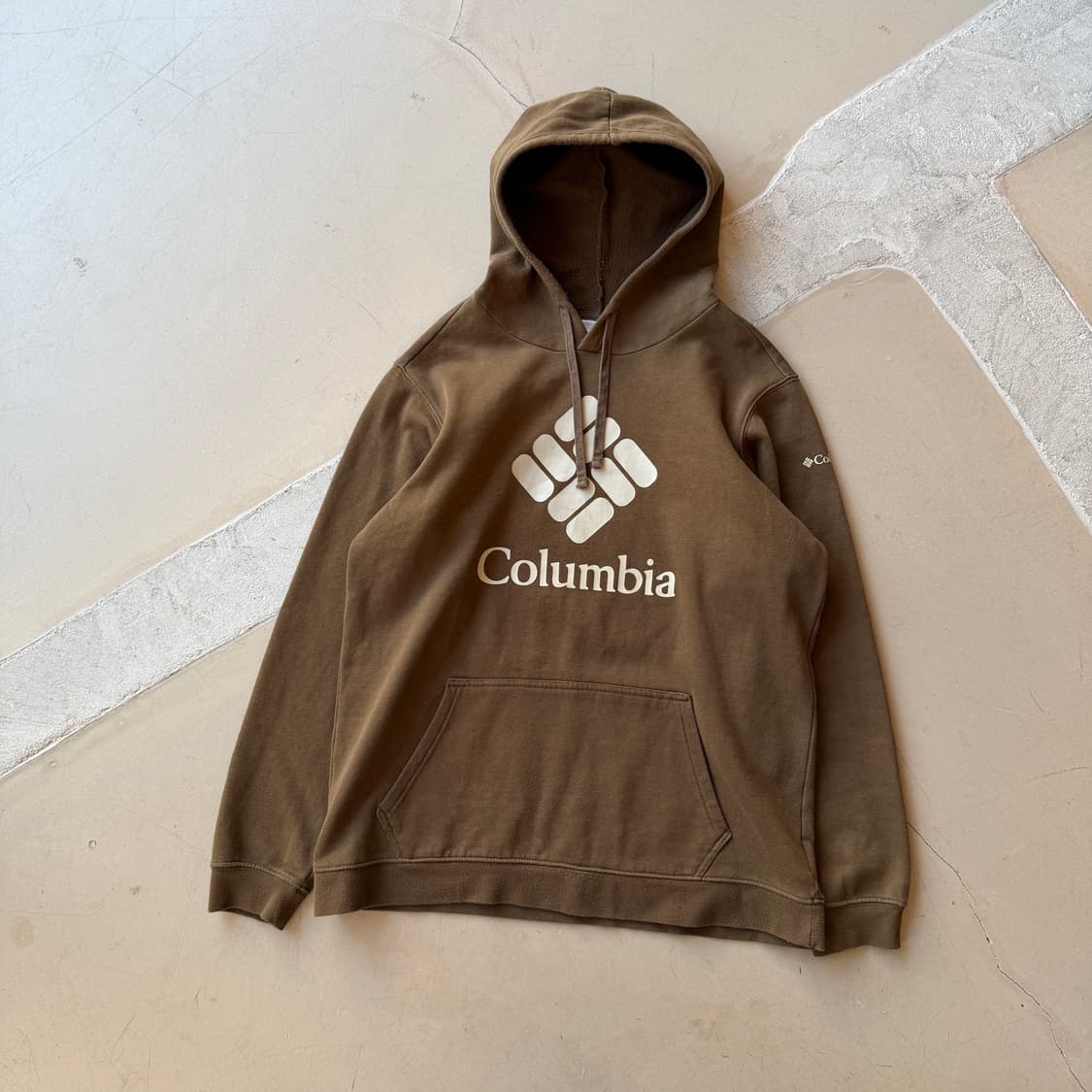 컬럼비아 브라운 후드 상품이미지2