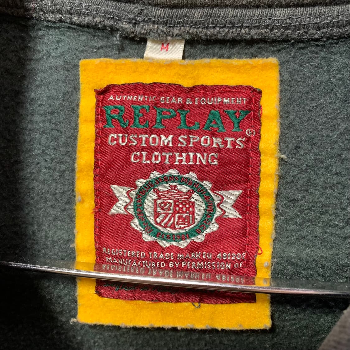 리플레이 자수 후드티 상품이미지4