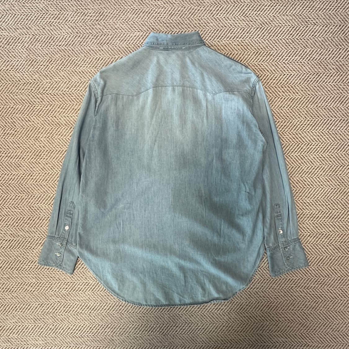 KALNA japan made denim shirt 상품이미지2