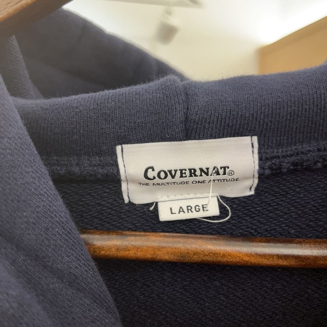 커버낫 올드스쿨 레트로 빈티지 스펠로고 후드티 L C09342 상품이미지5