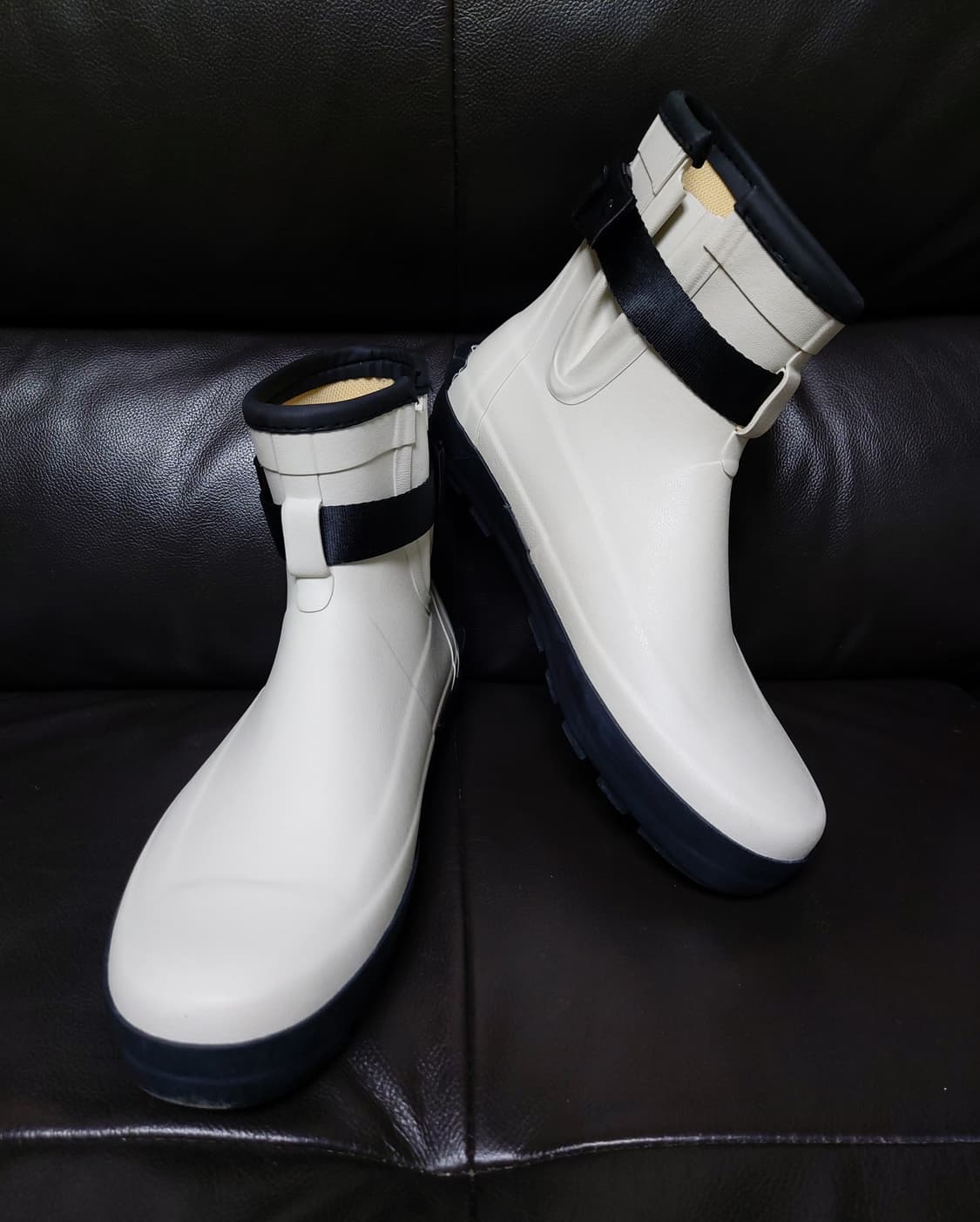 문스타 810s 마르케 모디 화이트 레인부츠(260mm) 상품이미지3