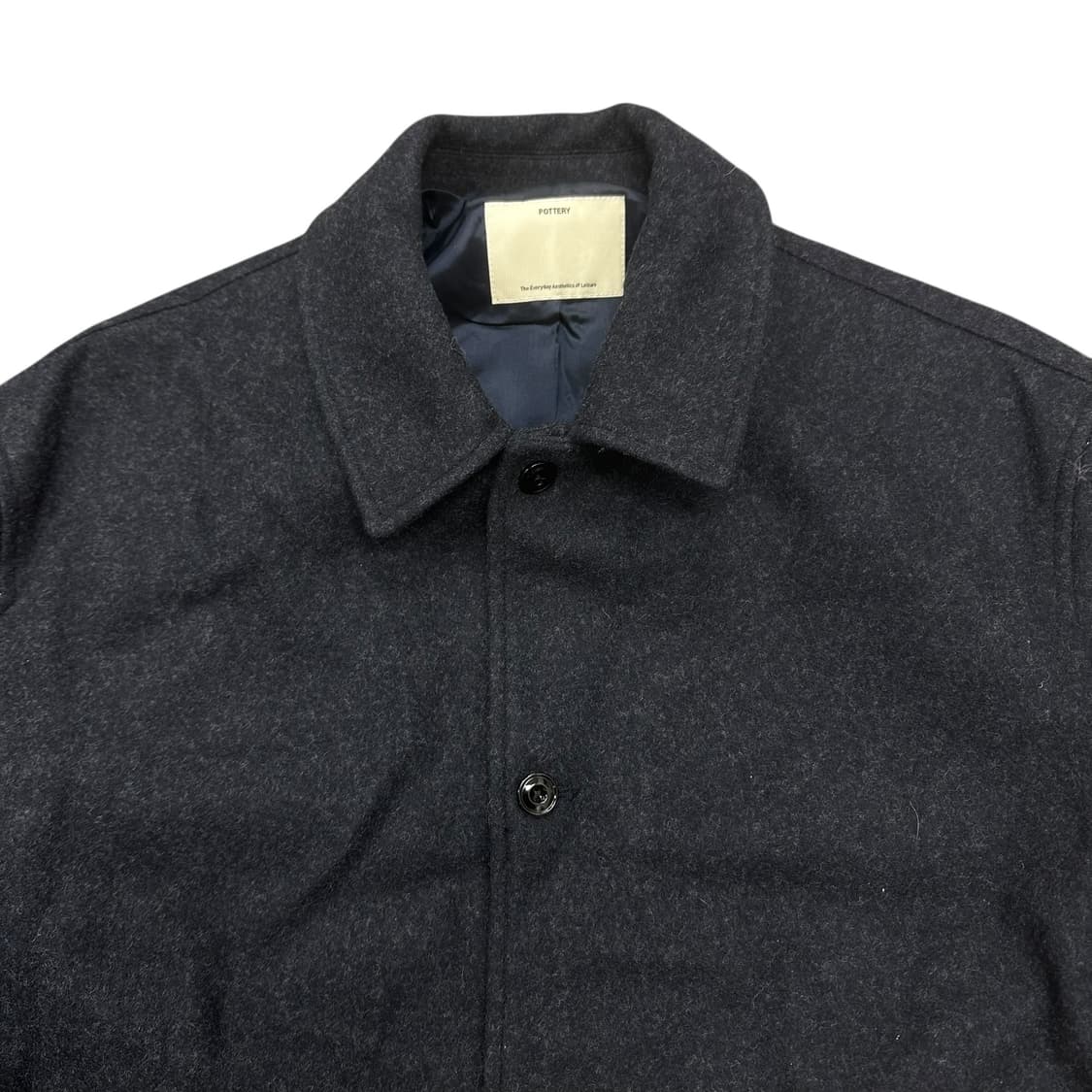 포터리 멜튼 울 블루종  상품이미지2