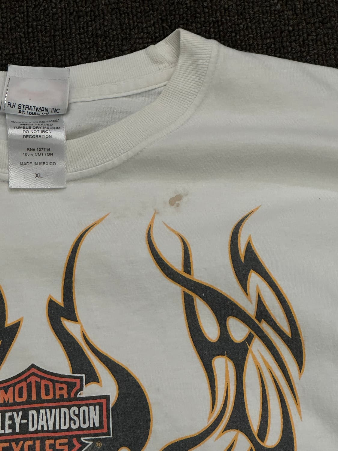 XL)할리데이비슨 00s 빈티지 롱슬리브 상품이미지3