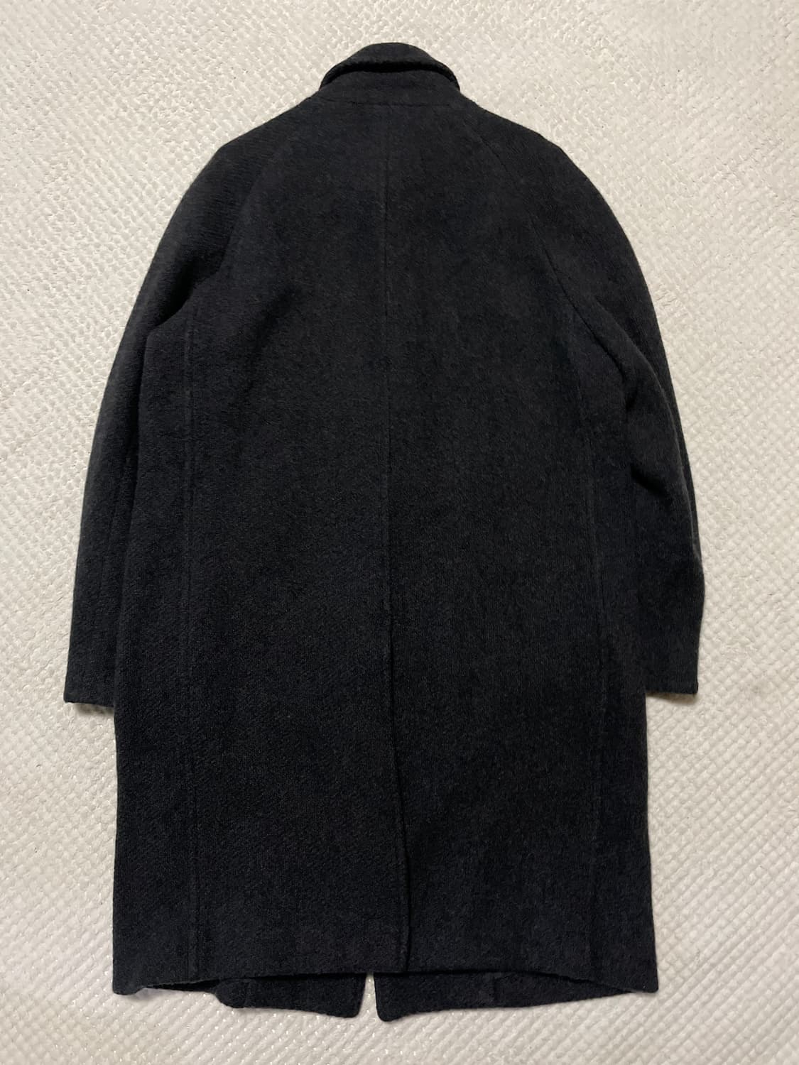 TIME 타임옴므 22FW 캐시미어100% 발마칸 코트 다크 그레이 상품이미지4